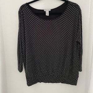H&M polka dot top (medium)
